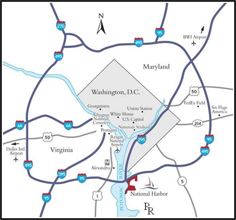 washington àrea metropolitana de barcelona mapa