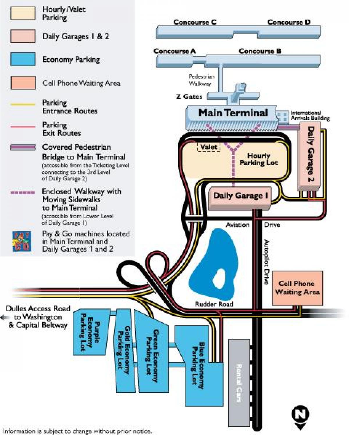 mapa de iad aparcament