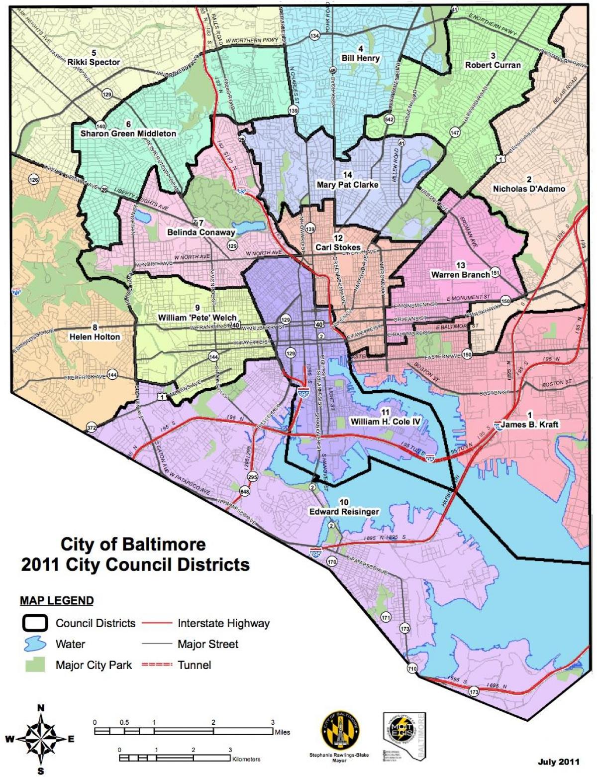 mapa de washington dc districte