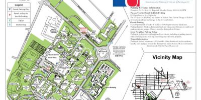Mapa del campus de la ua