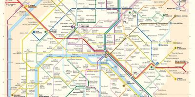 Washington dc metro mapa dels carrers