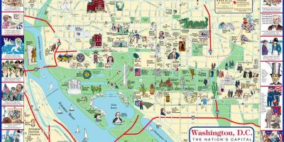 Washington dc mapa